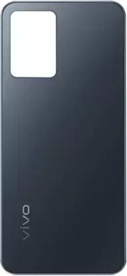 SRaccessories VIVO Y75 [5G ] GLASS Back Panel((Starlight Black))