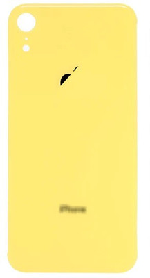 Niviti Apple Iphone XR Back Panel(Yellow)