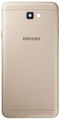 Sandreezz Samsung Galaxy J7 Prime / SM-G610 (with Proper Logo) Back Panel(Gold)