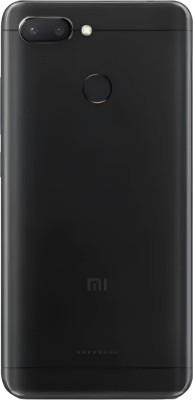 Shkiyo Redmi Mi 6 Back Panel(Black)