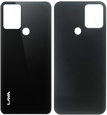 Sandreezz Lava Blaze 4G (Glass) (Best Quality) (with Proper Logo) Back Panel(Black)