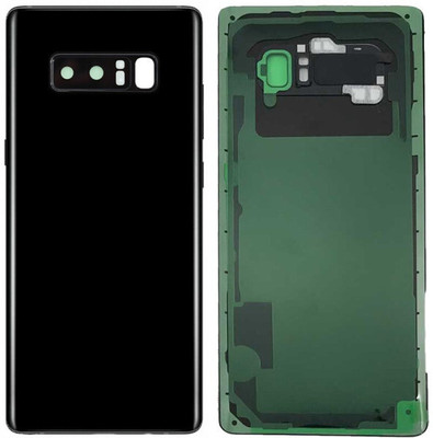 SPAREWARE Samsung Samsung Galaxy Note 8 -Black (WITH CAMERA LENS) Back Panel(Black)