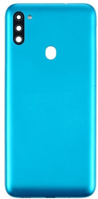 imbi Samsung M11 Power And Volume Button Camera Glass Back Panel(Blue)