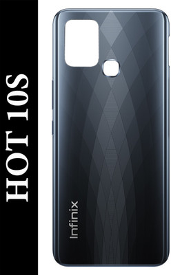 SMART Infinix Hot 10S ( X689 ) With Side Volume & Power Buttons Back Panel(95° Black)