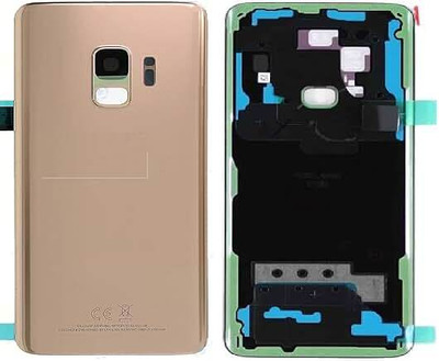 SPAREASP SAMSUNG Samsung Galaxy S9 - Gold (With Lens) Back Panel(Gold)