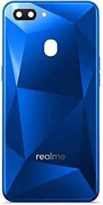 AAA Spares Realme 2 back housing Back Panel(Blue)