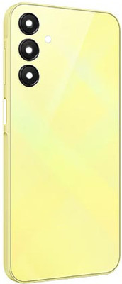 imbi Samsung Galaxy A15 5G Mobile Phone Panel Volume Button Camera Glass Side Frame Back Panel(Yellow)