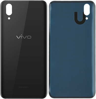 Unique4Ever Vivo X21 (Glass) Back Panel(Black)