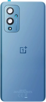 KezeMize OnePlus 9 (Glass)(Best Quality)(With Camera Lens)(With Proper Logo) Back Panel(Arctic Sky)