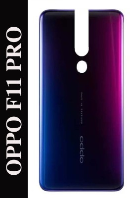 Flipkart SmartBuy Oppo F11 Pro Back Panel(Thunder Black)