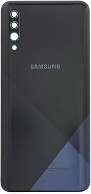 Sandreezz Samsung Galaxy A30s / SM-A307 (With Camera lens) (with Proper Logo) Back Panel(Prism Crush Black)
