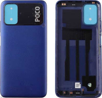 Unique4Ever POCO M3 (MZB087AIN) Original Back Panel(Cool Blue)