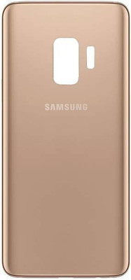 SRaccessories Samsung Galaxy S9 Back Panel(Gold)