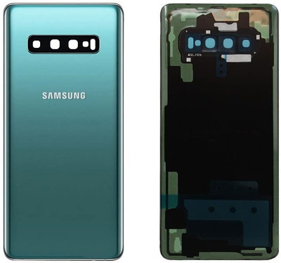 IncMart Samsung Galaxy S10 (SM-G973F) With LENS Back Glass Back Panel(Prism green)