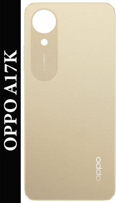 Flipkart SmartBuy Oppo A17K With Side Volume & Power Buttons Back Panel(Gold)