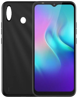 Kraze4blaze Tecno POP 3 Plus (With Proper Logo) Back Panel(Midnight Black)