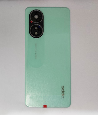 MJ PREMIUM QUALITY Oppo A58 4g with camera lens Back Panel(Green)
