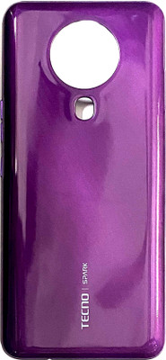 Tworld Tecno Spark 6 ( KE7 ) Battery Replacement Back Panel(Purple)