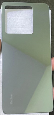 SRaccessories Redmi Note 13 5G Glass Back Panel(Stealth Black)