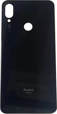 spareworld redmi Back Glass Body REDMI NOTE 7 PRO Back Panel(Black)