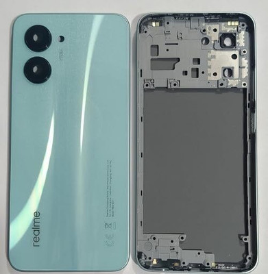 SPAREWARE Spareware Realme C33 - Green ( Full Body) Back Panel(Green)
