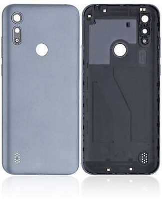 Sandreezz Motorola Moto E6i (with Proper Logo) Back Panel(Titanium Gray)