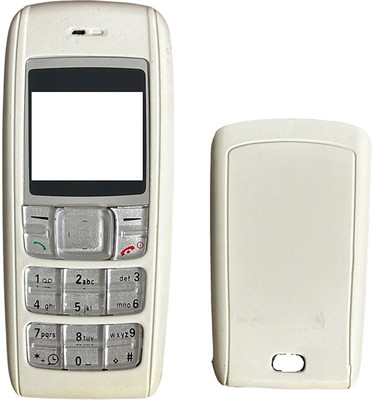 imbi Nokia 1600 Front Back Body With Keypad Front & Back Panel(White)