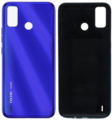 PARADISEEOM Tecno Spark Go 2020 (KE5) with Side Keys Back Panel(Aqua Blue)