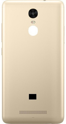 Kraze4blaze Xiaomi Redmi Note 3 (With Proper Logo) Back Panel(Gold)