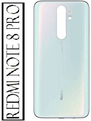 INSERVICE REDMI NOTE 8 PRO (GLASS) Back Panel(White)
