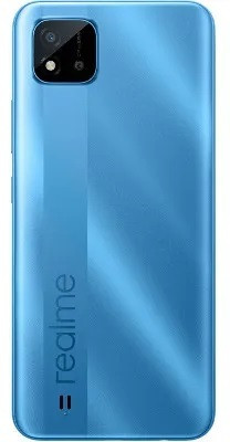 Farcry REALME C20 WITH PROPER LOGO Back Panel(COOL BLUE)