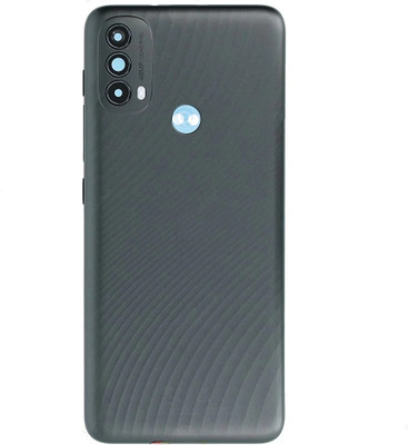 Kraze4blaze Motorola Moto E40 (Best Quality)(With Proper Logo) Back Panel(Carbon Grey)