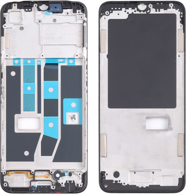 Flipkart SmartBuy OPPO A16 / A16s Front Housing LCD Frame Front Panel(Black)