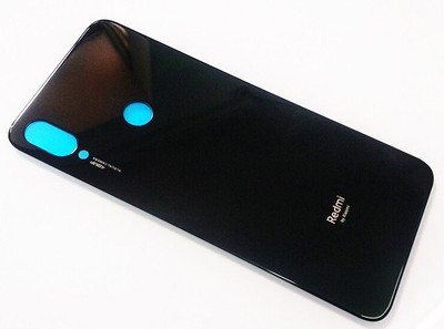 Pulora Redmi Note 7S ( GLASS ) Back Panel(Onyx Black)