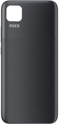 Flipkart SmartBuy POCO ( C3 ) With Side Volume & Power Buttons Back Panel(Matte Black)
