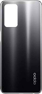 umika Oppo A74 5g Back Panel Black Back Panel(Black)