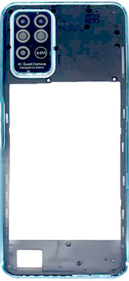 Tworld Infinix Note 8 ( X692, MZ-Infinix X692 ) - [ With Keys ] Middle Frame Chassis Ring Digitizer Panel(Blue)