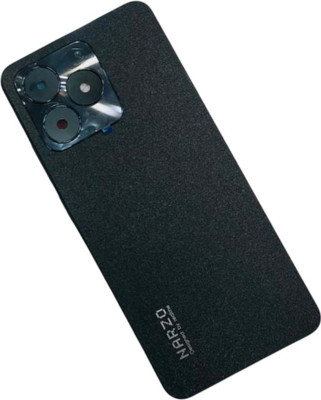 Flipkart SmartBuy realme Narzo N53 With Camera Lens & Side Volume Power Buttons Back Panel(Feather Black)