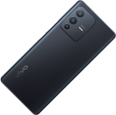 LEISURELIC VIVO V23 PRO ( GLASS) WITH PROPER LOGO Back Panel(BLACK)