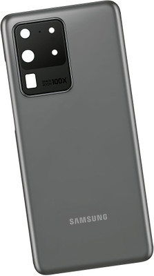 Unique4Ever SAMSUNG Galaxy S20 Ultra With Camera Ring Glass Lens Back Panel(Cosmic Gray)