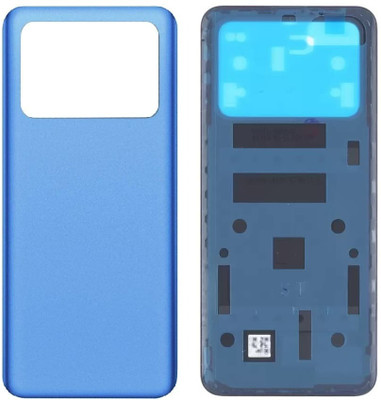 SRaccessories POCO M4 pro Back Panel(Cool Blue)