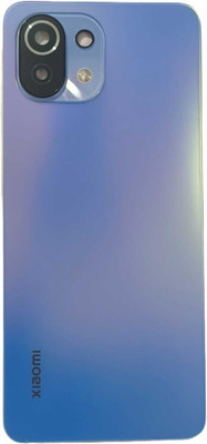 SPAREWARE REDMI Xiaomi Mi 11 Lite -Blue (WITH CAMERA GLASS LENS) Back Panel(Blue)