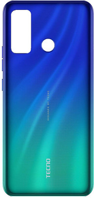 Sandreezz Tecno SPARK 5 Pro (KD7) (with Proper Logo) Back Panel(Blue)