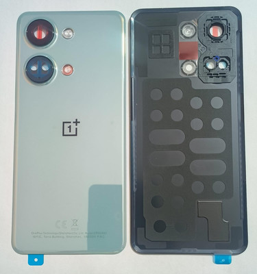 SPAREWARE ONEPLUS Oneplus Nord 3 -Silver (WITH CAMERA LENS & HEAT & SINK GASKET) Back Panel(Silver)