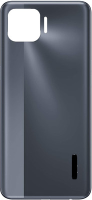 Kraze4blaze Oppo F17 Pro (With Proper Logo) Back Panel(Matte Black)