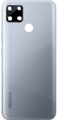 IncMart For Realme C12 Back Housing Back Panel(Silver)