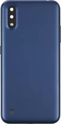 SRaccessories Samsung Galaxy A01 / SM-M015 (with Proper Logo) Back Panel(BLUE)
