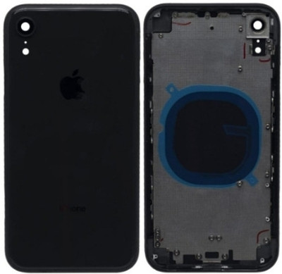 SRaccessories Apple iPhone XR Housing Body Full Panel Back Panel(Black)