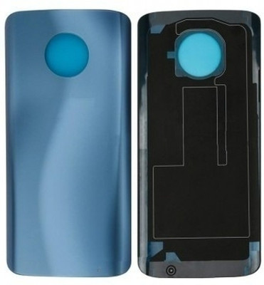 SRaccessories Moto G6 Plus (Glass) Back Panel(Blue)