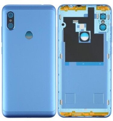 KezeMize Xiaomi Redmi Note 6 Pro (Best Quality)(With Proper Logo) Back Panel(Blue)